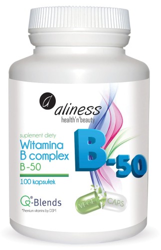 WITAMINA B COMPLEX B-50 100 kaps. - ALINESS