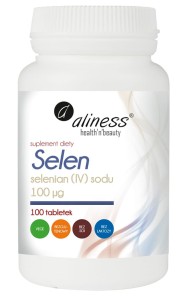 SELEN SELENIAN (IV) SODU 100µg x 100 tab. VEGE - ALINESS