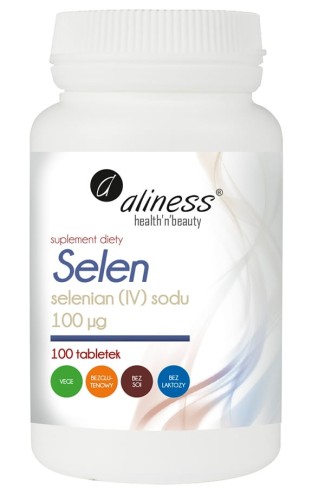 SELEN SELENIAN (IV) SODU 100µg x 100 tab. VEGE - ALINESS