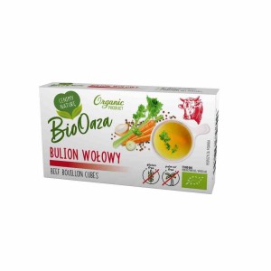 KOSTKA ROSOŁOWA WOŁOWA BEZGLUTENOWA BIO (6 x 11 g) 66 g - BIO OAZA