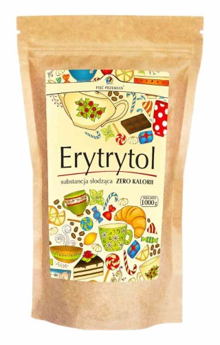 ERYTRYTOL BEZGLUTENOWY 1 kg - PIĘĆ PRZEMIAN