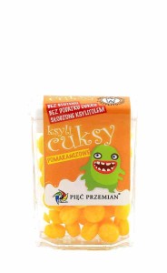 KSYLICUKSY POMARAŃCZOWE BEZGLUTENOWE 13 g - PIĘĆ PRZEMIAN