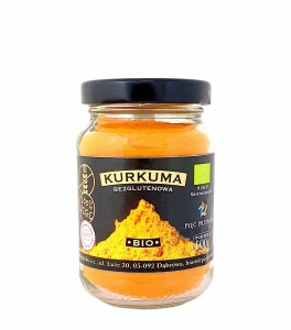 KURKUMA BEZGLUTENOWA BIO 100 g - PIĘĆ PRZEMIAN