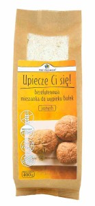 MIESZANKA DO WYPIEKU 9 BUŁEK BEZGLUTENOWYCH JASNYCH 400 g - PIĘĆ PRZEMIAN