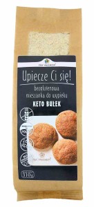 MIESZANKA DO WYPIEKU 9 KETO BUŁEK BEZGLUTENOWYCH 310 g - PIĘĆ PRZEMIAN