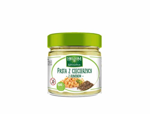 PASTA Z CIECIERZYCY Z KUMINEM 190 g - HELCOM