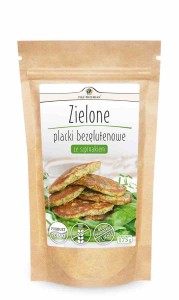 PLACKI ZIELONE ZE SZPINAKIEM BEZGLUTENOWE INSTANT 175 g - PIĘĆ PRZEMIAN