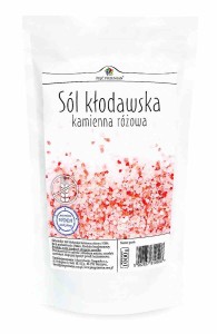 SÓL KŁODAWSKA KAMIENNA RÓŻOWA 1 kg - PIĘĆ PRZEMIAN