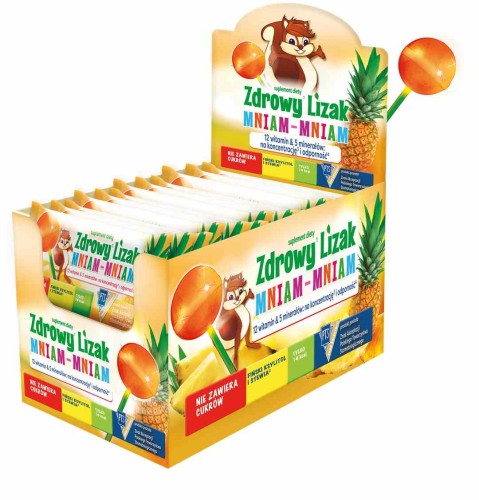 ZDROWY LIZAK MNIAM-MNIAM ANANAS 6 g - STARHARMA