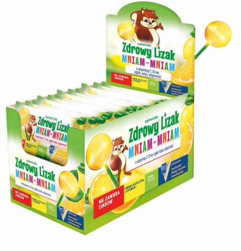 ZDROWY LIZAK MNIAM-MNIAM CYTRYNA 6 g - STARPHARMA