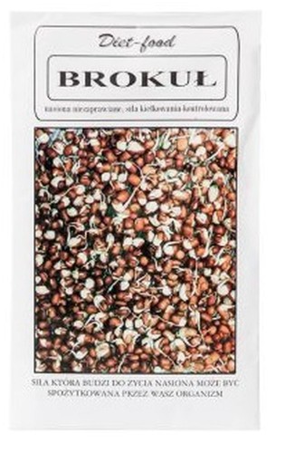 BROKUŁ NASIONA DO KIEŁKOWANIA 20 g - DIET FOOD
