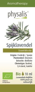 OLEJEK ETERYCZNY LAWENDA SZEROKOLISTNA (SPIJKLAVENDEL) BIO 10 ml - PHYSALIS