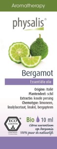 OLEJEK ETERYCZNY BERGAMOTKA (BERGAMOTE) BIO 10 ml - PHYSALIS