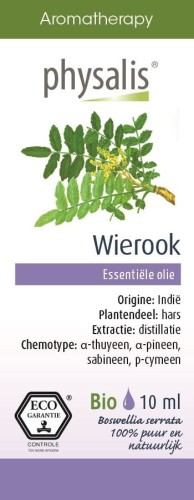 OLEJEK ETERYCZNY KADZIDŁOWIEC (WIEROOK) BIO 10 ml - PHYSALIS