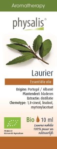 OLEJEK ETERYCZNY WAWRZYN SZLACHETNY (LAURIER) BIO 10 ml - PHYSALIS