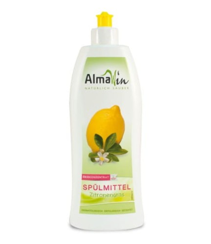PŁYN DO MYCIA NACZYŃ TRAWA CYTRYNOWA BIO 500 ml - ALMAWIN