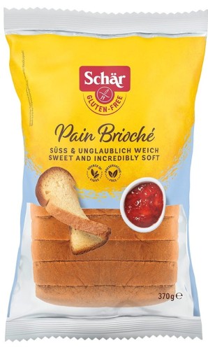 CHLEB SŁODKI BEZGLUTENOWY 370 g - SCHAR