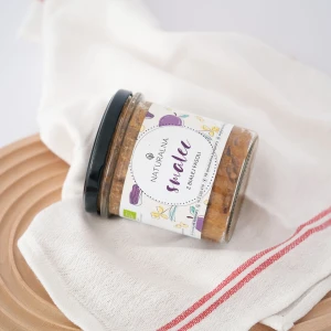 Smalec z Białej Fasoli z Suszoną Śliwką Bio 350 ml - Naturalna Kuchnia