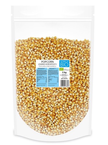 POPCORN (ZIARNO KUKURYDZY) BIO 5 kg - HORECA