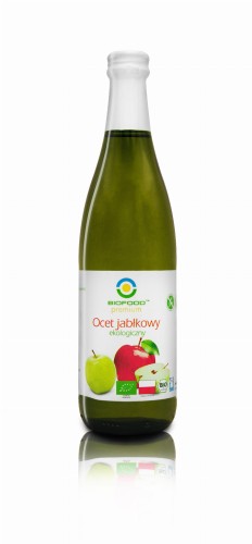 OCET JABŁKOWY NIEFILTROWANY BIO 500 ml - BIO FOOD