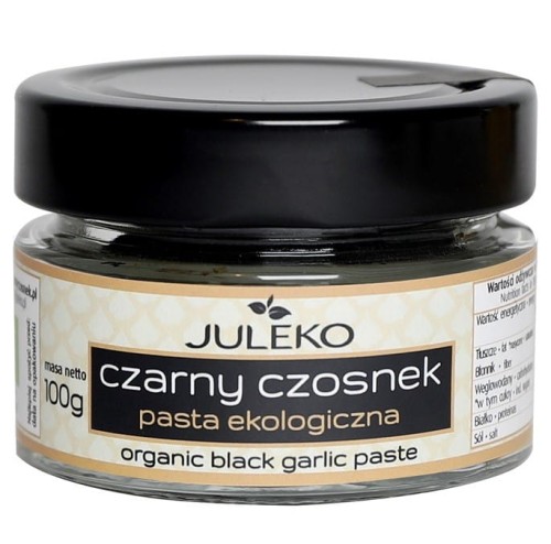 CZARNY CZOSNEK PASTA BIO 100 g - JULEKO