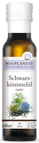 OLEJ Z NASION CZARNUSZKI TŁOCZONY NA ZIMNO BIO 100 ml - BIO PLANETE