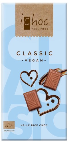 ICHOC CZEKOLADA KUWERTURA (NA NAPOJU RYŻOWYM) BIO 80 g - ICHOC (VIVANI)