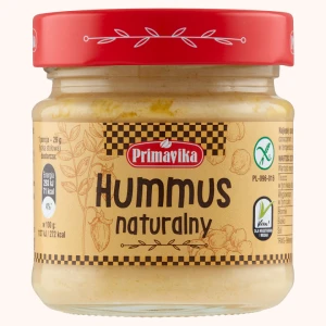 Hummus Naturalny Bezglutenowy 160 g - Primavika
