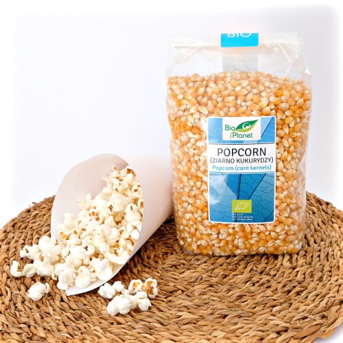 POPCORN (ZIARNO KUKURYDZY) BIO 1 kg - BIO PLANET