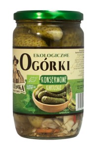 Ogórki Konserwowe Kartuskie Bio 670 g - od Zenka Tradycyjnie