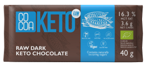 CZEKOLADA KETO BEZ DODATKU CUKRU BIO 40 g - COCOA