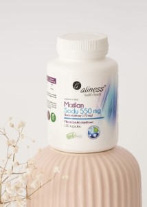 MAŚLAN SODU 550 mg (KWAS MASŁOWY 170 mg) x 100 VEGE kaps. - ALINESS