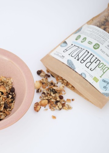 GRANOLA FIGA Z KOKOSEM BEZGLUTENOWA BIO 320 g - PAPAGRIN
