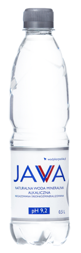WODA MINERALNA JAVA NIEGAZOWANA 500 ml - WODY KARPACKIE