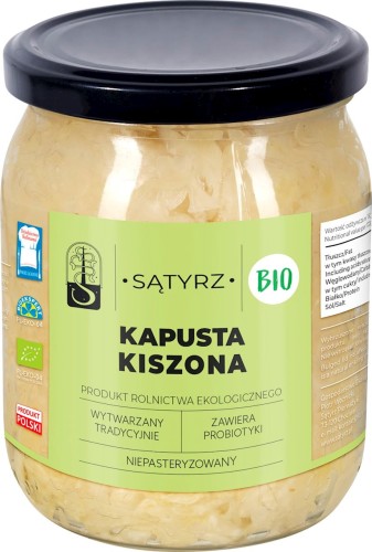 KAPUSTA KISZONA BIO 450 g - SĄTYRZ