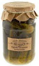 Ogórki Kiszone Królewskie 870 g (520 g) - Luniak