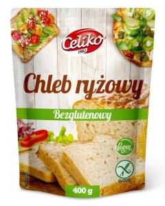 Mieszanka do Wypieku Chleba Ryżowego Bezglutenowa 400 g - Celiko