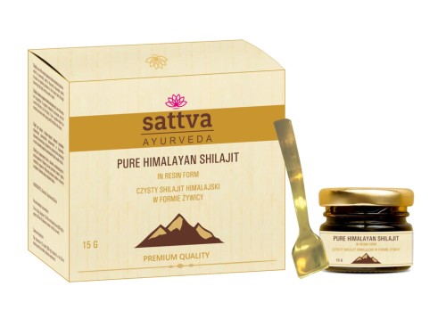 SUPLEMENT DIETY SHILAJIT HIMALAJSKI (MUMIO) W FORMIE ŻYWICY 15 g - SATTVA