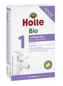 MLEKO KOZIE POCZĄTKOWE 1 DLA NIEMOWLĄT OD URODZENIA BIO 400 g - HOLLE