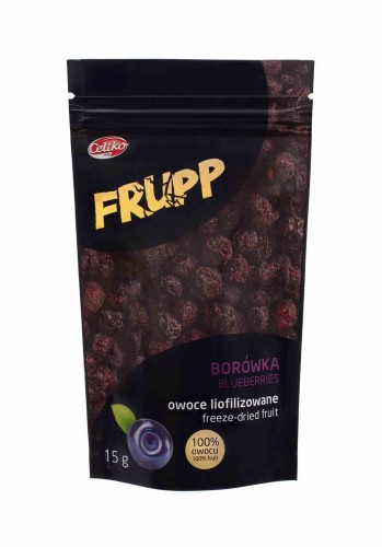 FRUPP OWOCE LIOFILIZOWANE BORÓWKA 15 g - CELIKO
