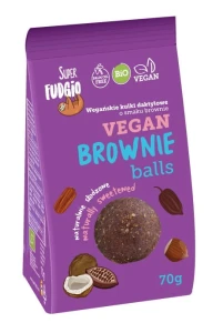 Kulki Daktylowe o Smaku Brownie Bio 70 g - Me Gusto (super Fudgio)