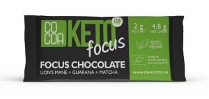Czekolada Keto Focus Bio 40 g - Cocoa