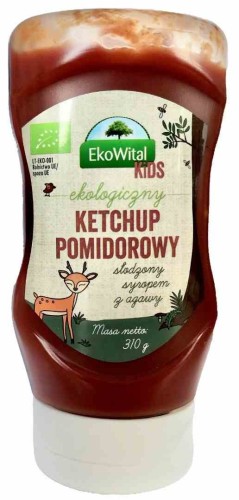 KETCHUP DLA DZIECI BIO 310 g - EKO WITAL