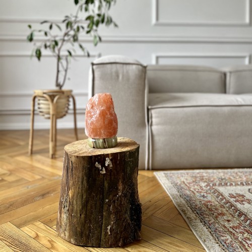 RÓŻOWA LAMPA SOLNA HIMALAJSKA MARMUR 1-2 kg - BIO PREMIUM FOOD