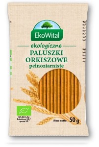 PALUSZKI ORKISZOWE PEŁNOZIARNISTE BIO 50 g - EKO WITAL