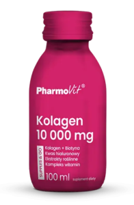 SHOT KOLAGEN 10 000 mg BEZGLUTENOWY 100 ml - PHARMOVIT
