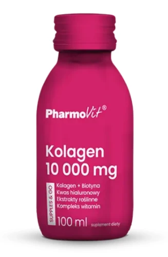 SHOT KOLAGEN 10 000 mg BEZGLUTENOWY 100 ml - PHARMOVIT
