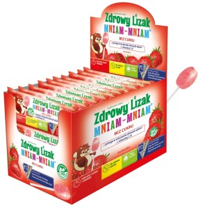 ZDROWY LIZAK MNIAM-MNIAM TRUSKAWKA (KULKA) - STARPHARMA