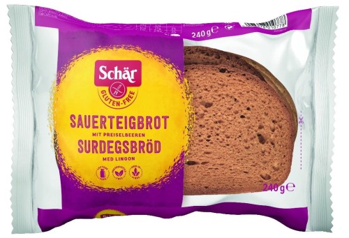 SAUERTEIGBROT - CHLEB NA ZAKWASIE BEZGLUTENOWY 240 g - SCHAR