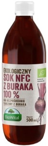 SOK Z BURAKA NFC 100% BIO 500 ml - EKO WITAL